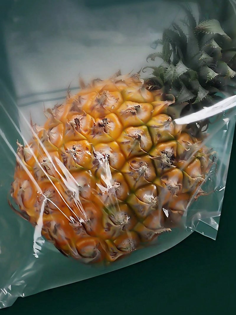 أكياس حفظ الطعام بسحاب 15 قطعة للتخزين والتجميد - حجم كبير مقاس: 27 × 28 سم - Image 5